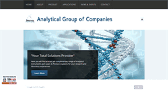 Desktop Screenshot of analytical-online.com